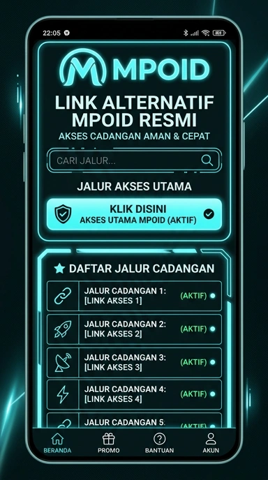 Tampilan link alternatif mpoid